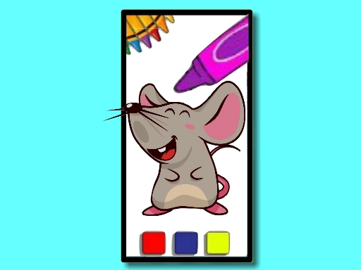 Funny Mouse Coloring Time_img